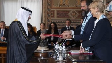سفير الإمارات يقدم أوراق اعتماده إلى حاكمي جمهورية سان مارينو