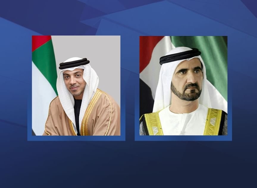 محمد بن راشد ومنصور بن زايد يهنئان رئيسة وزراء سريلانكا