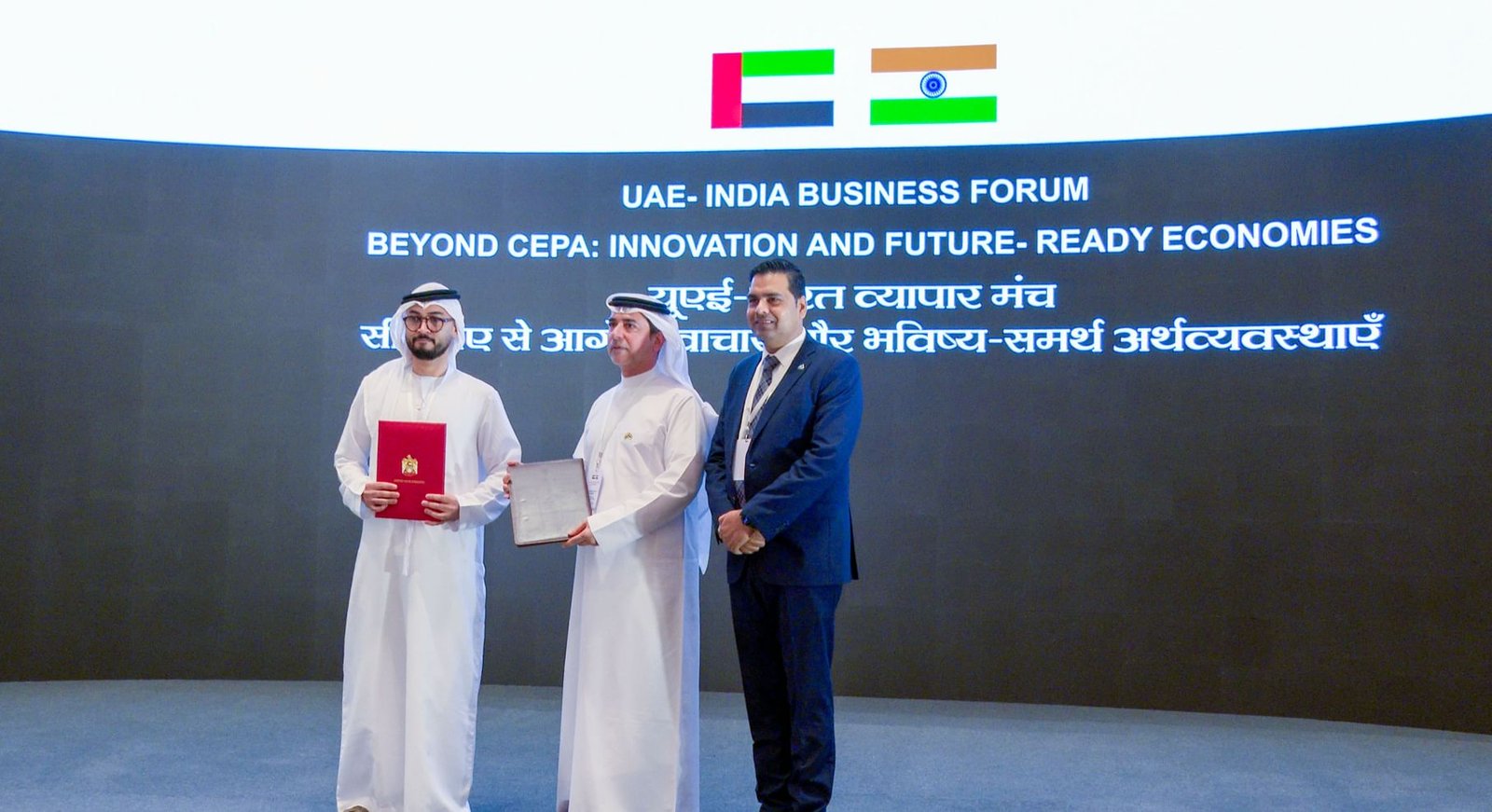 تعاون بين "راكز" و" اتفاقية الشراكة الاقتصادية بين الإمارات والهند " 1 تعاون بين "راكز" و" اتفاقية الشراكة الاقتصادية بين الإمارات والهند "