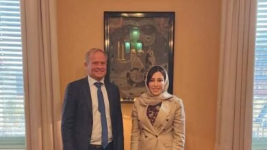 سفيرة الإمارات تلتقي وزير الدولة للشؤون المالية النرويجي