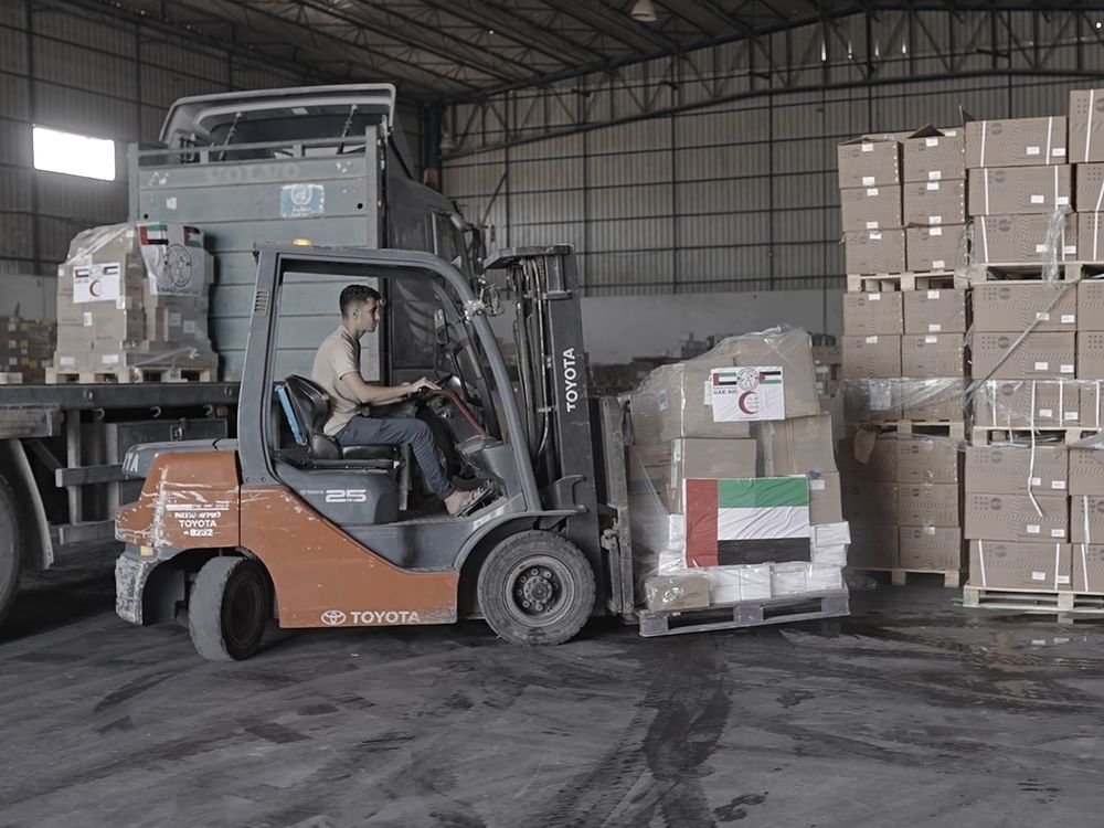 الإمارات تدعم القطاع الصحي في غزة بالمستلزمات الطبية الضرورية بالتنسيق مع منظمة الصحة العالمية