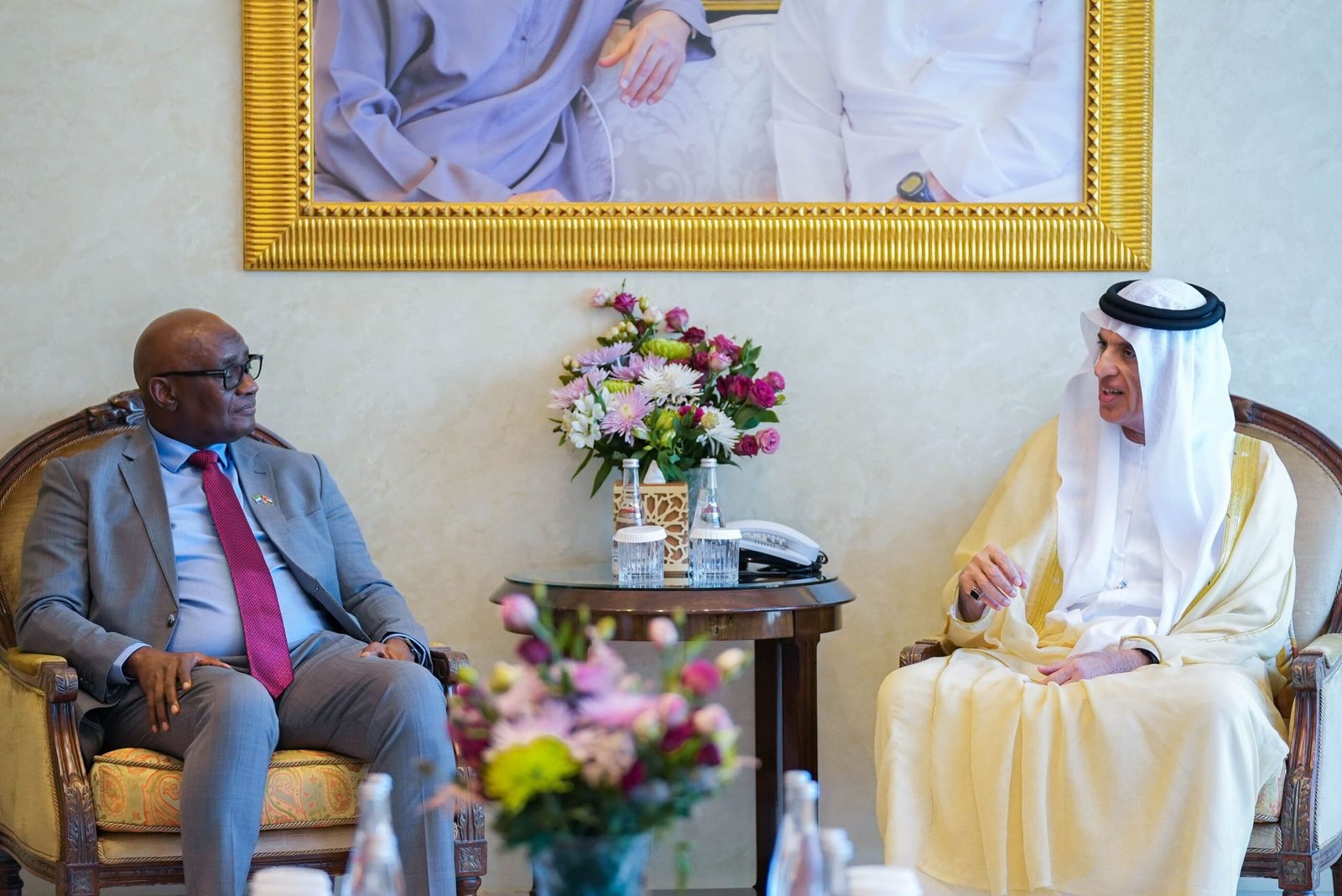 سعود بن صقر يستقبل عدداً من سفراء الدول الأفريقية