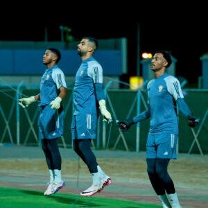 الأبيض الأولمبي يؤدي حصته التدريبية الأولى في الفجيرة