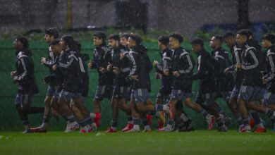 أبيض الناشئين يختتم تحضيراته للتصفيات الآسيوية