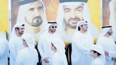 ولي عهد رأس الخيمة يحضر أفراح الشحي والعليلي