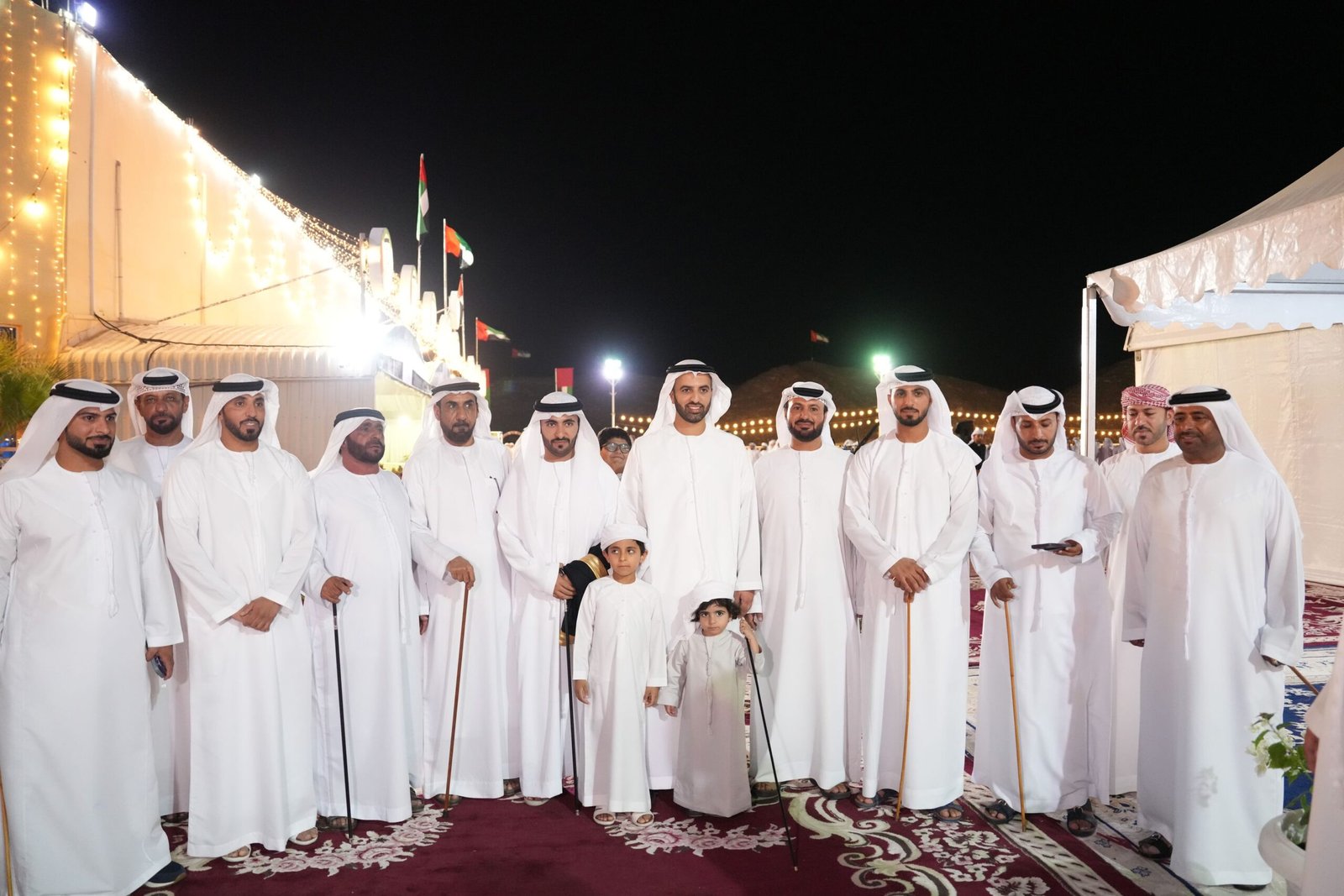 ولي عهد رأس الخيمة يحضر أفراح بن عايش والوشاحي 1 ولي عهد رأس الخيمة يحضر أفراح بن عايش والوشاحي