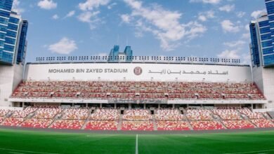 استاد محمد بن زايد يستضيف مواجهة الأبيض مع قيرغيزستان