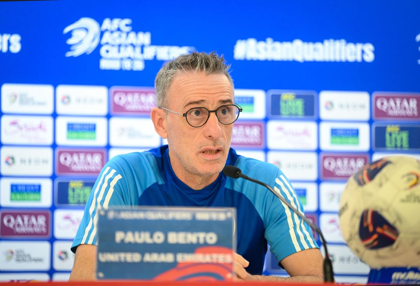 مدرب منتخبنا لكرة القدم: جاهزون وسنلعب للفوز على كوريا الشمالية غدا في تصفيات المونديال