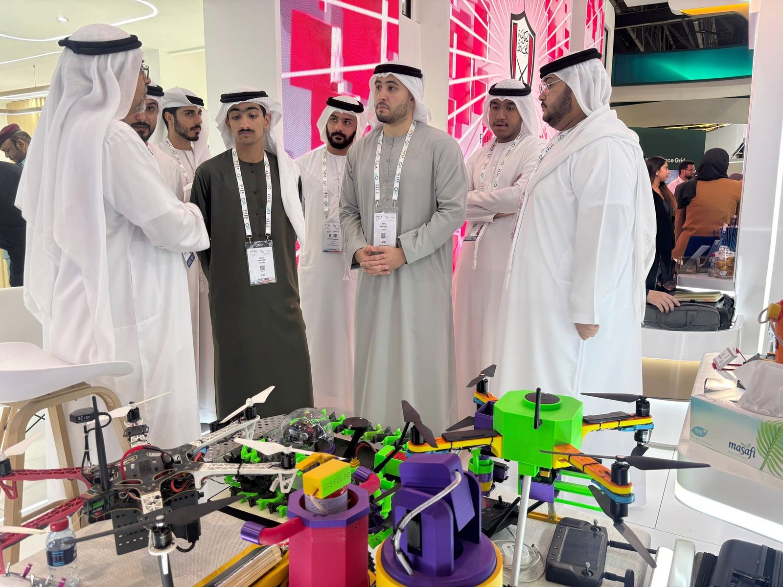 نادي الفجيرة العلمي يستعرض ابتكاراته في جيتيكس