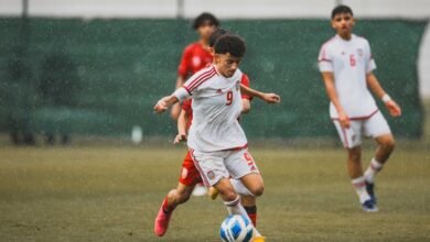 أبيض الناشئين يواجه شقيقه الكويتي ودياً غداً