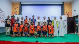 الغرير وأرجونا يفوزان بلقب بطولة الكبادي في الدورة الرياضية العمالية السادسة