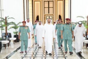 ولي عهد رأس الخيمة يستقبل الوكيل المساعد للموارد والخدمات المساندة بوزارة الداخلية