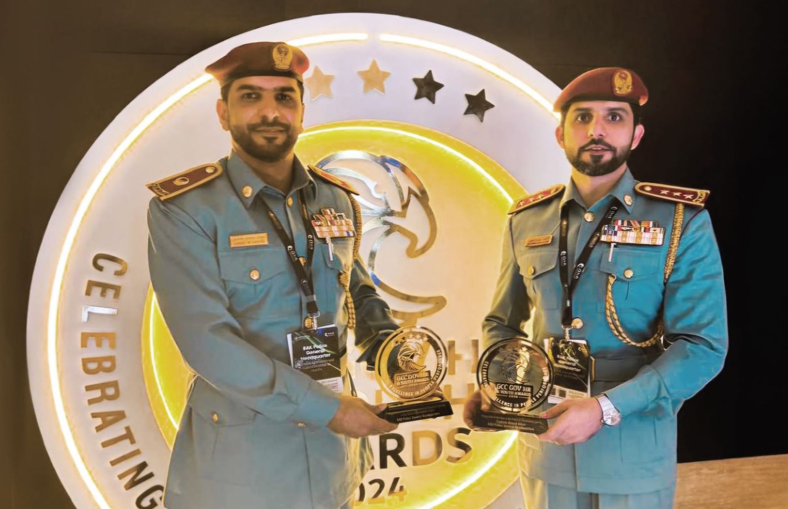 شرطة رأس الخيمة تفوز بأربع جوائز خليجية