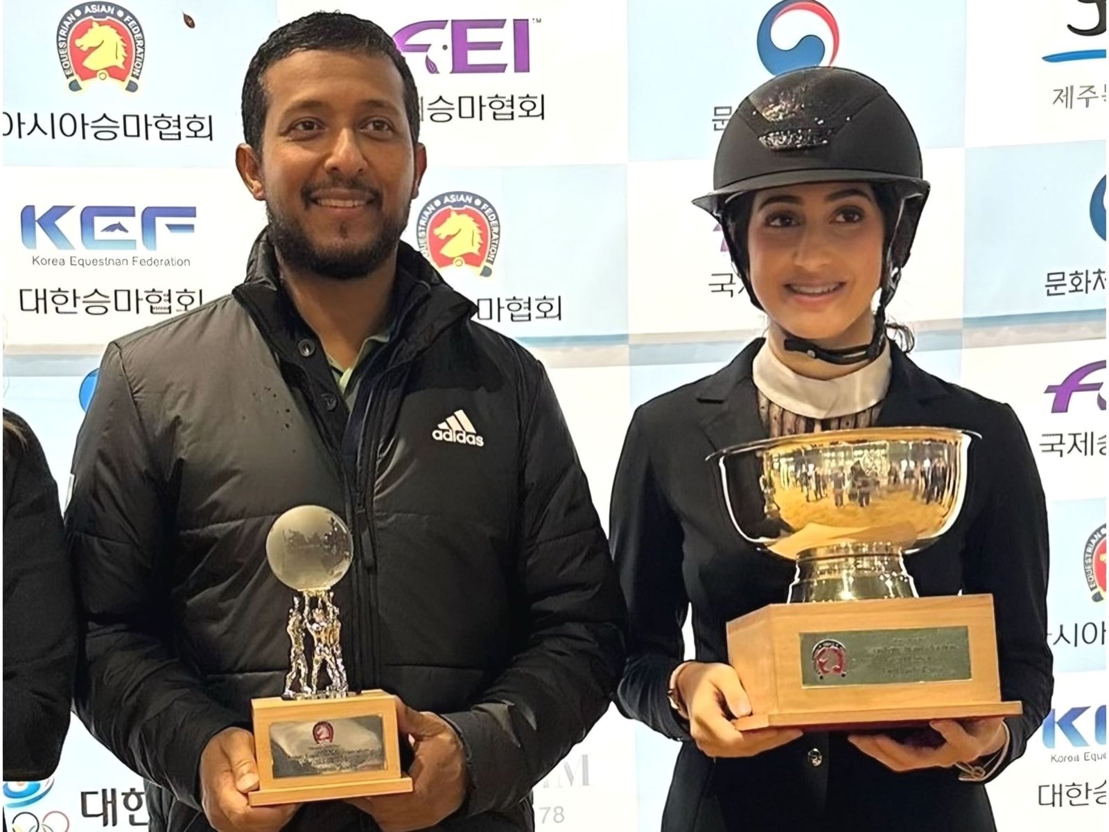 "فارسة إماراتية" تحرز لقب بطولة كأس الاتحاد الآسيوي لقفز الحواجز