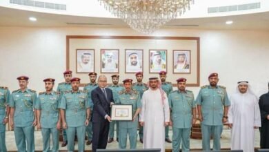شرطة عجمان تنال 3 اعتمادات دولية