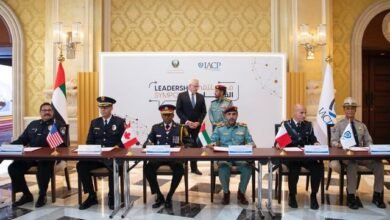 اختتام الملتقى الأول للقادة الذي استضافته وزارة الداخلية بالتعاون مع الجمعية الدولية لقادة الشرطة