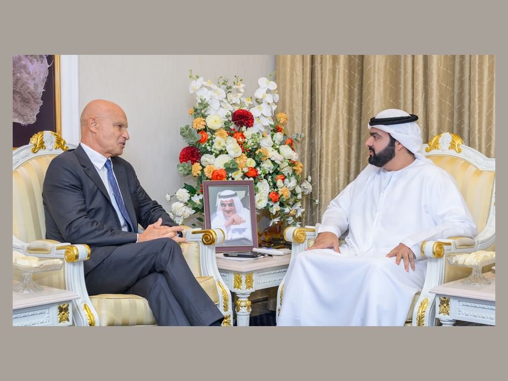 محمد الشرقي يستقبل الرئيس التنفيذي لـ "غانفر جروب" على هامش منتدى أسواق الطاقة الـ13 1 محمد الشرقي يستقبل الرئيس التنفيذي لـ "غانفر جروب" على هامش منتدى أسواق الطاقة الـ13