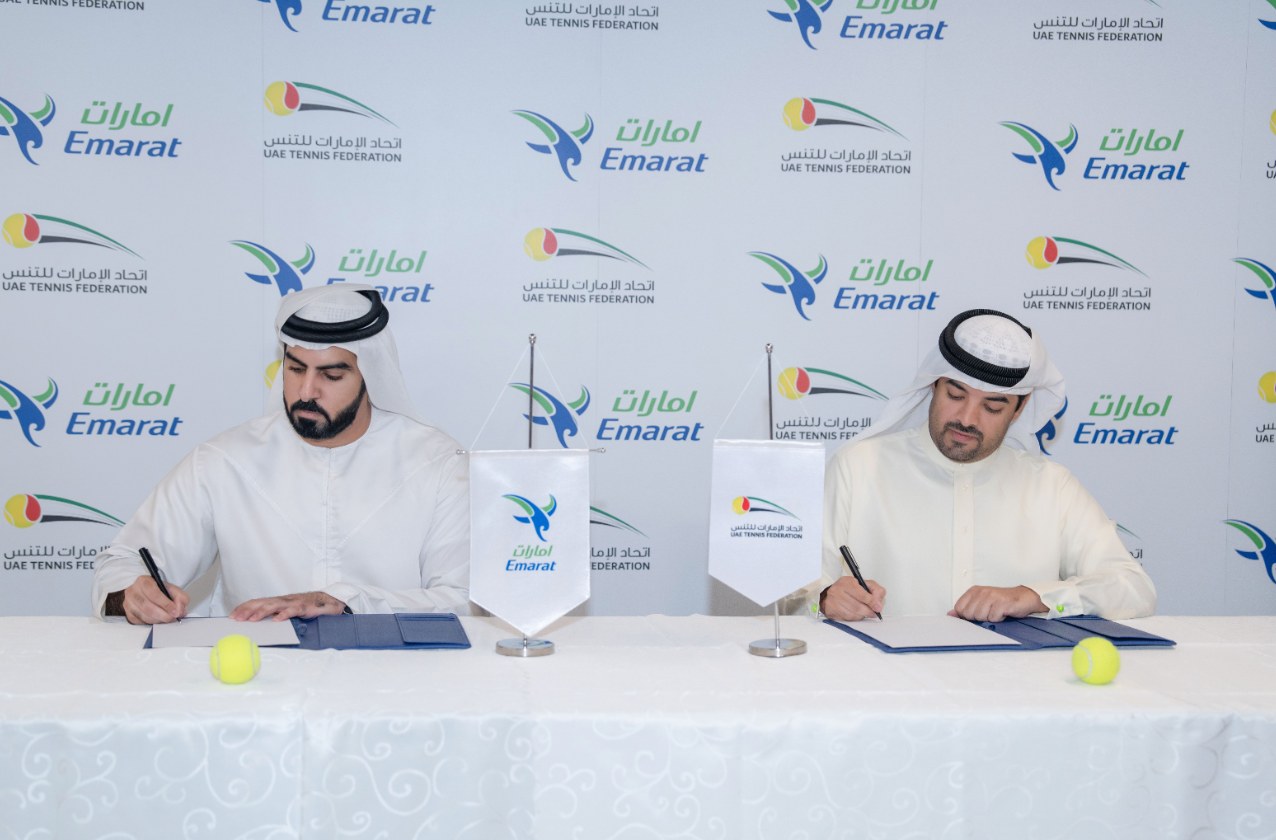 " اتحاد التنس و" الإمارات للبترول" توقعان مذكرة تفاهم لدعم اللعبة ومنافساتها