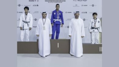 العين يحلق بصدارة المنافسات في ختام الجولة الـ(4) لبطولة خالد بن محمد بن زايد للجوجيتسو