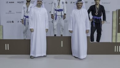 أكاديمية "M.O.D" تتصدر منافسات اليوم الأول من الجولة الرابعة لبطولة خالد بن محمد بن زايد للجوجيتسو