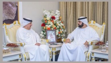 محمد الشرقي يلتقي اللجنة المنظمة لملتقى الفجيرة الدولي للتعدين