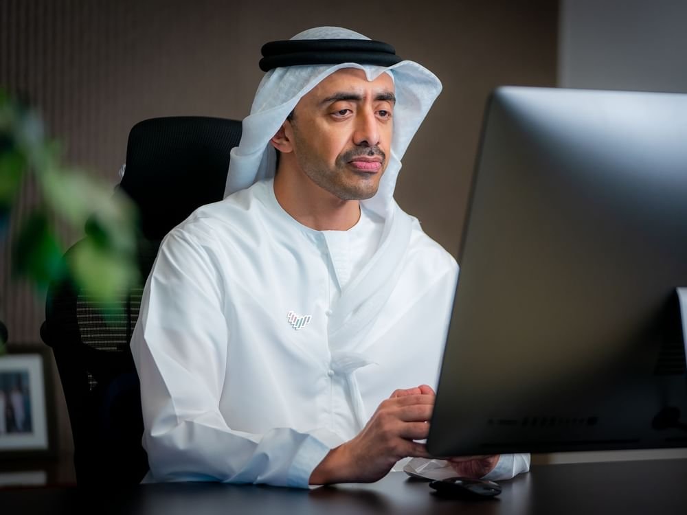 عبدالله بن زايد يترأس الاجتماع الثاني للجنة التوجيهية لمجموعة "بريكس"