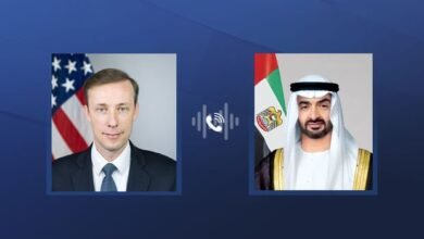 رئيس الدولة ومستشار الأمن القومي الأميركي يبحثان هاتفياً العلاقات الثنائية و تطورات المنطقة