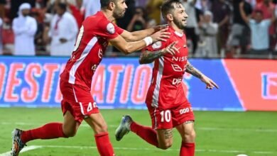 فوز شباب الأهلي والنصر في دوري أدنوك للمحترفين