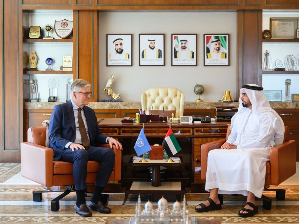 سيف بن زايد يلتقي المشاركين بورشة "أداء شرطة الأمم المتحدة"