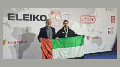 فيصل الزعابي يحرز فضية بطولة العالم للقوة البدنية بجنوب أفريقيا