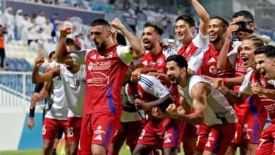 فوز الشارقة وتعادل الوصل مع الجزيرة في دوري أدنوك للمحترفين