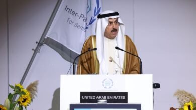 في كلمة الإمارات أمام الجمعية 149 للاتحاد البرلماني الدولي بجنيف .. صقر غباش يؤكد أهمية التكنولوجيا والابتكار