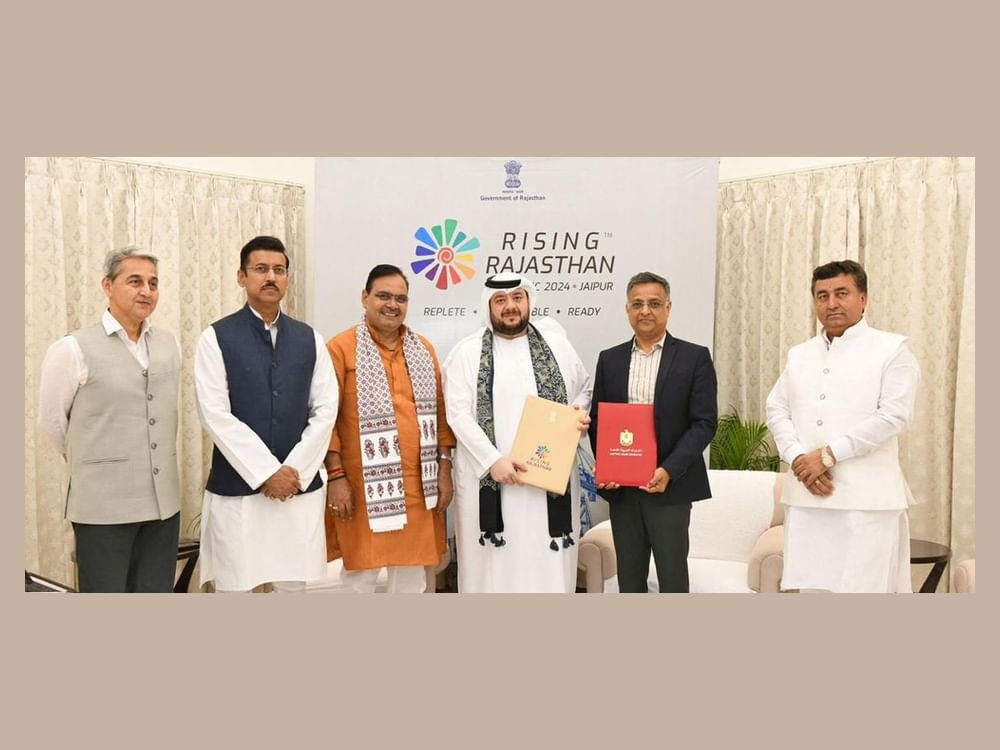 الإمارات والهند تدرسان إقامة مشروع للطاقة المتجددة بقدرة 60 جيجاواط في ولاية راجستان