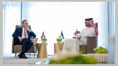 عمار بن حميد يستقبل سفير هولندا