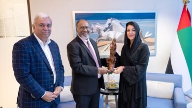 ريم الهاشمي تستقبل رئيس وزراء جمهورية فانواتو