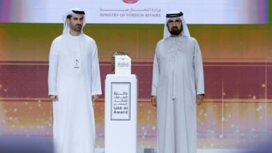 محمد بن راشد يكرّم الفائزين بجائزة الإمارات للذكاء الاصطناعي