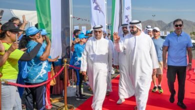 محمد الشرقي يتوّج الفائزين في سباق بنك الفجيرة الوطني للجري