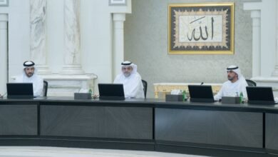 ولي عهد الشارقة يترأس اجتماع المجلس التنفيذي