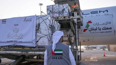 تزنان 80 طناً ضمن هدية "أم الإمارات": طائرتان إضافيتان من المستلزمات النسائية لأمهات لبنان