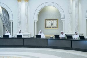 ولي عهد الشارقة يترأس اجتماع المجلس التنفيذي