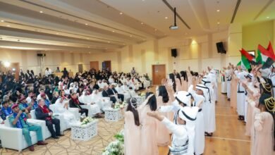 أحمد بن سعود القاسمي يشهد احتفالات "أكاديمية رأس الخيمة" بعيد الاتحاد