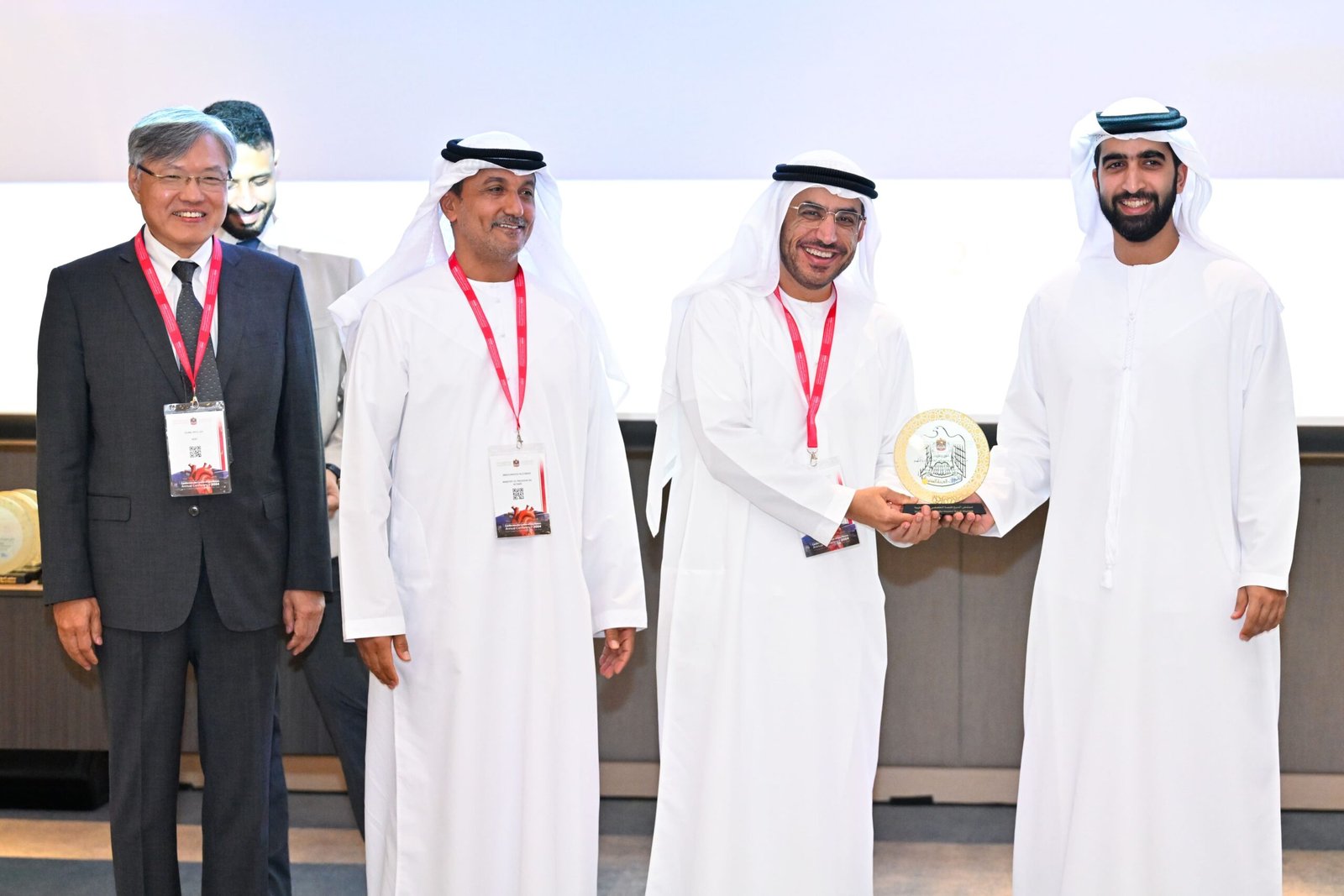 صقر بن سعود يشهد مؤتمر "مركز التميز لأمراض القلب" في رأس الخيمة