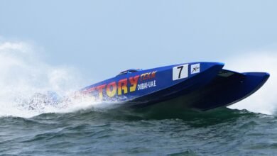 4 زوارق إماراتية تنافس غداً في سباق جائزة الشرقية الكبرى