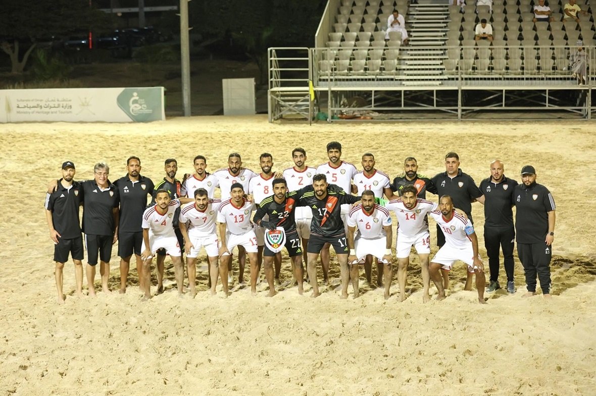 منتخبنا للشاطئية يُحافظ على مركزه السابع عالمياً في تصنيف شهر نوفمبر