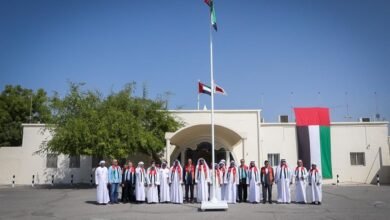 الديوان الأميري برأس الخيمة يحتفل بيوم العلم