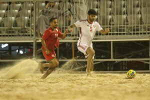 منتخبنا للشاطئية يُحافظ على مركزه السابع عالمياً في تصنيف شهر نوفمبر