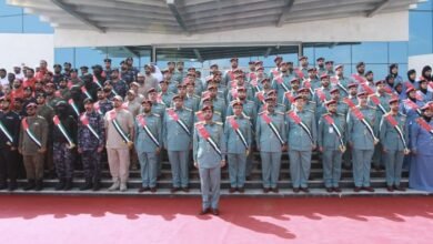 شرطة الفجيرة تحتفي بـ"يوم العلم"