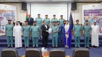 شرطة عجمان تطلق تقرير الاستدامة السنوي وفق معايير عالمية