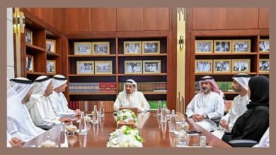 حاكم عجمان يشيد بجهود هيئة الأعمال الخيرية العالمية خلال 40 عاما