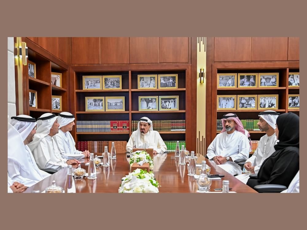 حاكم عجمان يشيد بجهود هيئة الأعمال الخيرية العالمية خلال 40 عاما